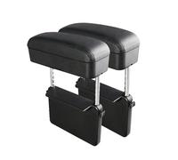 Rallonge d'accoudoir de voiture Accoudoir de voiture, boîte rangement pour espace siège, universelle pour sièges intérieurs, pour sac pour fentes, accessoires pour automobiles(2 sets Full Black)