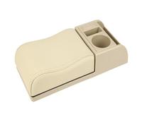 Rallonge d'accoudoir de voiture Couvercle d'accoudoir de voiture, couvercle rangement Console centrale, support verre USB, organisateur universel repose-bras, boîte style(A1)