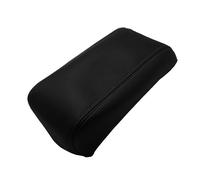 Rallonge d'accoudoir de voiture Housse de protection en cuir microfibre pour accoudoir console centrale pour Hyundai pour Tucson 2006-2013(Noir)