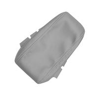 Rallonge d'accoudoir de voiture Pour Dodge Durango 2011 2012 2013 2014 2015 2016 2017 Housse d'accoudoir central de voiture Coutures Garniture de coque de surface en cuir PU(Gris)