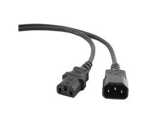 Rallonge d'alimentation - GEMBIRD - PC-189 - 1.8m - Connecteur C14 - 250V CA