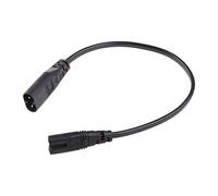 Rallonge d'alimentation IEC 320 C8 vers prise C7 mâle vers femelle