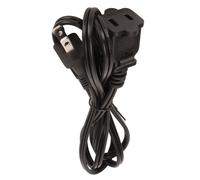 Rallonge D'alimentation Nema 1 15p MâLe Vers Nema 1 15r Femelle, CâBle D'alimentation Robuste 4,9 Pieds
