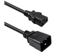 Rallonge D'Alimentation Qoltec Iec C20/c13 3 X 1,5 Mm² 1,2 M