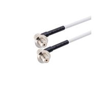 Rallonge d'antenne RF coaxiale RG58, connecteur UHF PL259 mâle vers SO239 femelle for émetteur radio amateur FM(Black,2M)