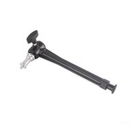 Rallonge d'appareil photo en aluminium de 19 à 50 cm, monopode réglable avec interfaces de 0,6 cm et 1 cm pour supports de téléphone DSLR sans miroir (19 cm)