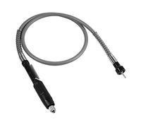 Rallonge D'arbre de Perçage Flexible, Arbre Flexible avec Mandrin Sans clé M8 Diamètre de Serrage 3,2 mm, Outil Rotatif pour Meuleuse