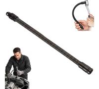 Rallonge d'arbre flexible 1/2 - Douille couple liquet en acier à ressort améliorée - Tige de connexion pour espaces restreints - Outil de réparation automobile