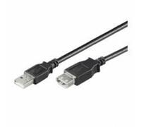 Goobay Rallonge USB Ext AA 300 – USB A vers USB A – USB 2.0 Hi‑Speed – 3 m – Noir