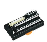 Rallonge DB44 avec numéros d'identification, Module d'interface à montage sur Rail DIN D-Sub mâle, 1 pièce(HL-FX-DB44F-TB)