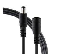 Rallonge DC 0,50 m (fiche > femelle), 5,5/2,1 mm pour utilisation basse tension ; connecteur pour bloc d'alimentation, bandes LED/appareil photo/CCTV