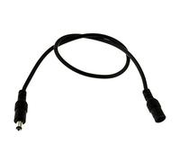 Rallonge DC 0,50 m (fiche > femelle), 5,5/2,1 mm pour utilisation basse tension ; connecteur pour bloc d'alimentation, bandes LED/appareil photo/CCTV