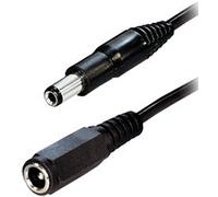 Rallonge DC basse tension 5 m / 2,5 mm intérieur / 5,5 mm extérieur