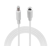 Rallonge DC5521 isolée en ABS, Option de Longueur de 1 à 15, 0 m, de Puissance de 36 W pour Les configurations de routeurs de Panneaux solaires, rallonge d ' Alimentation Blanche