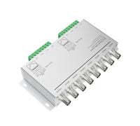 Rallonge de balun vidéo résistante aux intempéries avec suppression du bruit pour installations extérieures pour réseaux de caméras de sécurité utilisant des câbles existants