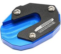 Rallonge de béquille de moto Motos pour CB1000R CB 1000R CB1000 R 2018-2020 pour Moto CNC Béquille Pied Béquille Latérale Agrandisseur Plaque Support Extension(Bleu)
