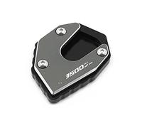 Rallonge de béquille de moto Motos pour CB650F CBR650F CB500F CB500X pour moto béquille agrandisseur plaque de support pied béquille latérale extension(Cb650f Gray)