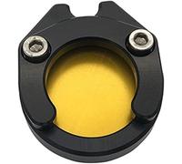 Rallonge de béquille de moto Motos pour Yamaha pour NVX 155 150 125 pour Aerox 155 pour moto béquille pied béquille latérale extension plaque de support(couleur or)