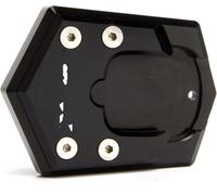 Rallonge de béquille de moto Motos pour Yamaha pour XMAX 300 pour X-MAX Xmax300 2017-2019 pour Moto CNC béquille pied béquille latérale agrandisseur plaque support extension(Noir)