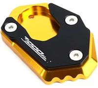 Rallonge de béquille de moto Motos Z1000 Z 1000 Z1000SX 2013-2020 2019 pour Moto CNC Béquille Pied Béquille Latérale Extension Support Pad(H)