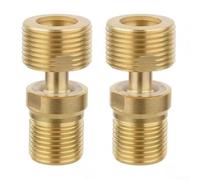 Rallonge de bras de douche en laiton, rotation à 360 degrés, avec un connecteur de réglage de l'angle excentrique, adaptée pour les raccords muraux, et une base flexible réduisant le coude (2 pièces)