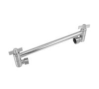 Rallonge de Bras de Réglable en Acier Inoxydable Argenté, Bras Allongé | Bras Mobile Monobloc, Hauteur Ajustable, Résistance à Corrosion, Salle de Bain