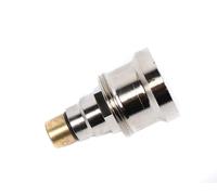 Heimeier Extension 20 MM pour Rtl-Ventile, Laiton Nickelé