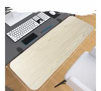 rallonge de bureau， Plateau sans perçage, support de poignet 20", 24", 27", 30", for bureau assis-debout(Maple,60x24cm)