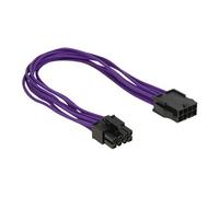 - Rallonge de câble d'alimentation - 8 broches EPS12V (F) pour 8 broches EPS12V (M) - 30 cm - violet