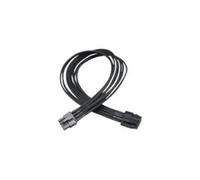 - Rallonge de câble d'alimentation - Alimentation PCIe de 8 broches (F) pour Alimentation PCIe de 8 broches (6+2) (M) - 40 cm - Noir maille