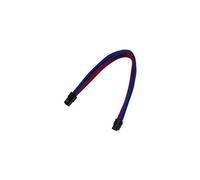 - Rallonge de câble d'alimentation - Alimentation PCIe de 8 broches (M) pour Alimentation PCIe de 8 broches (F) - 30 cm - noir, blanc, vert