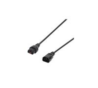 Rallonge de câble d'alimentation avec serrure IEC LOCK IEC-PC1071
