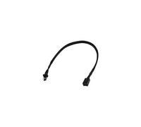 - Rallonge de câble d'alimentation de ventilateur - alimentation interne - 3 broches (F) pour alimentation interne - 3 broches (M) - 30 cm - noir