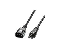 - Rallonge de câble d'alimentation - IEC 60320 C14 pour IEC 60320 C5 - 2 m - moulé