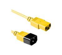 - Rallonge de câble d'alimentation - IEC 60320 C14 pour power IEC 60320 C13 - CA 230 V - 1.2 m - RAL 1018