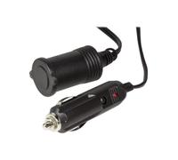 Rallonge de câble d'alimentation - LOGILINK - 2 m - noir - Voyant d'alimentation - Fusible - Souple