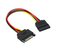 Rallonge de câble d'alimentation SATA 20 cm 15 broches pour câble