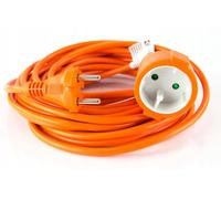 Rallonge de câble d'extension 15 m pour 230 V Orange