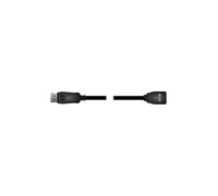 - Rallonge de câble DisplayPort - DisplayPort (F) pour DisplayPort (M) verrouillé - DisplayPort 1.4 - 3 m - support 8K