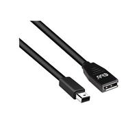 - Rallonge de câble DisplayPort - Mini DisplayPort (M) pour DisplayPort (F) - DisplayPort 1.4 - 1 m - support 8K