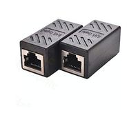 Rallonge de câble Ethernet Ethernet Connection Genius, coupleur RJ45 Cat7/Cat6/Cat5e, contacts plaqués cuivre pur pour une connexion réseau