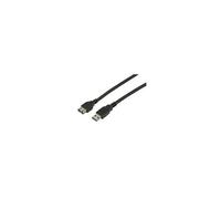 Rallonge de câble USB 3.0 M/F 1.80m noir de Vshop