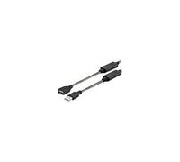 - Rallonge de câble USB - USB (F) pour USB (M) - USB 2.0 - 10 m - actif