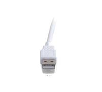 C2G Câble d'extension USB 2.0 mâle A vers femelle A de 3 M - Blanc