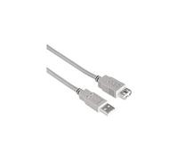 - Rallonge de câble USB - USB (M) pour USB (F) - 3 m - gris (pack de 10)