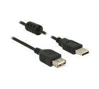 - Rallonge de câble USB - USB (M) pour USB (F) - USB 2.0 - 5 m - noir