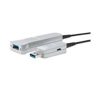 - Rallonge de câble USB - USB type A (M) pour USB type A (F) - USB 3.2 Gen 1 - 5 V - 0.9 A - 10 m - noir