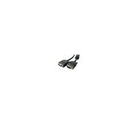 - Rallonge de câble VGA - HD-15 (VGA) (F) pour HD-15 (VGA) (M) - 1.8 m - noir