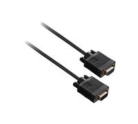 - Rallonge de câble VGA - HD-15 (VGA) (M) pour HD-15 (VGA) (F) - 3 m - noir