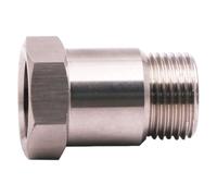 Rallonge De Capteur D'Oxygène, Adaptateur De Capteur D'Oxygène Automobile, Raccord Fileté Allongeur en Acier Inoxydable Écrou pour Réparation Moteur Camion Remorque ATV